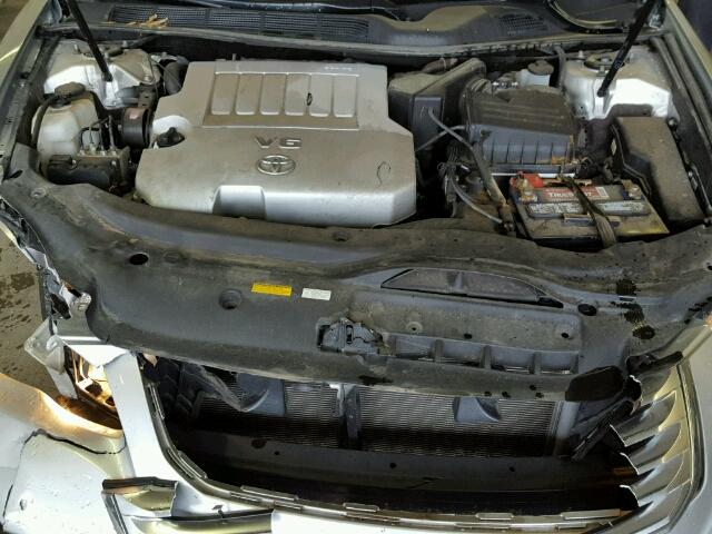 4T1BK36B28U296538 - 2008 TOYOTA AVALON SILVER photo 7