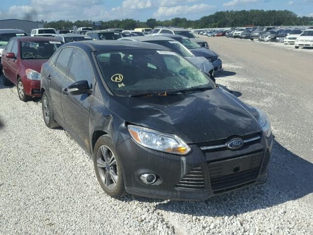 1FADP3F24EL436529 - 2014 FORD FOCUS SE BLACK photo 1