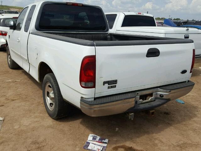 1FTRX17L21NB55842 - 2001 FORD F150 WHITE photo 3