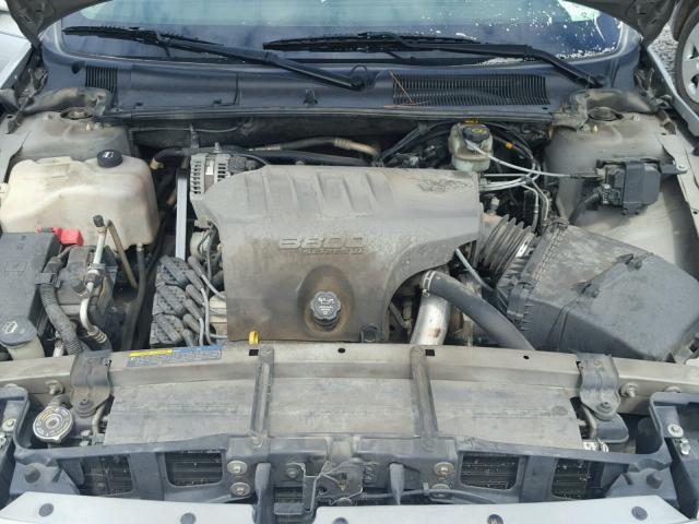 1G4HP52K544162212 - 2004 BUICK LESABRE CU SILVER photo 7