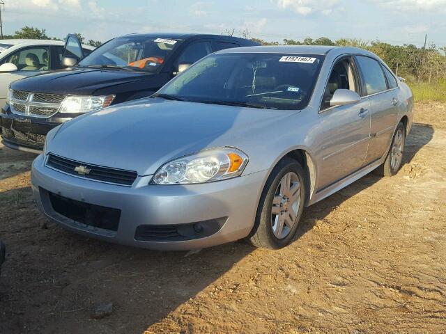 2G1WG5EK6B1201205 - 2011 CHEVROLET IMPALA LT GRAY photo 2