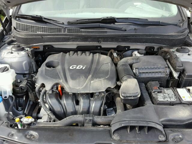 5NPEB4AC3EH817943 - 2014 HYUNDAI SONATA GLS SILVER photo 7