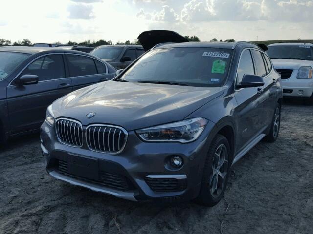 WBXHT3C39G5E55014 - 2016 BMW X1 XDRIVE2 GRAY photo 2