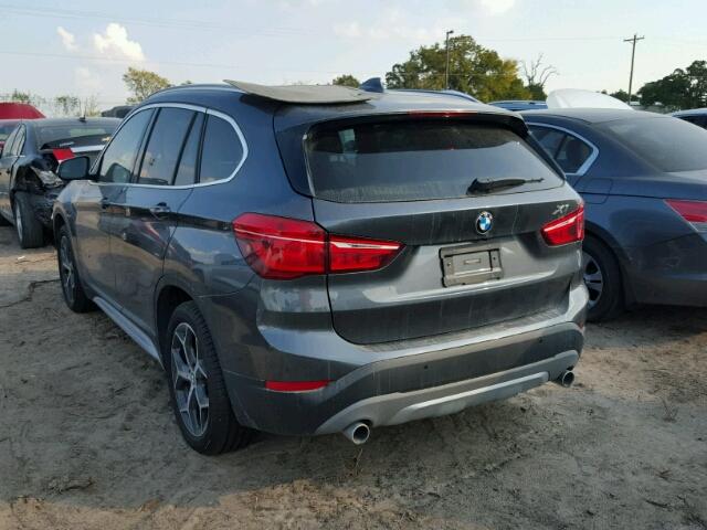 WBXHT3C39G5E55014 - 2016 BMW X1 XDRIVE2 GRAY photo 3