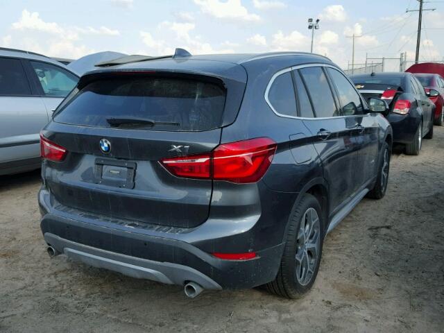 WBXHT3C39G5E55014 - 2016 BMW X1 XDRIVE2 GRAY photo 4