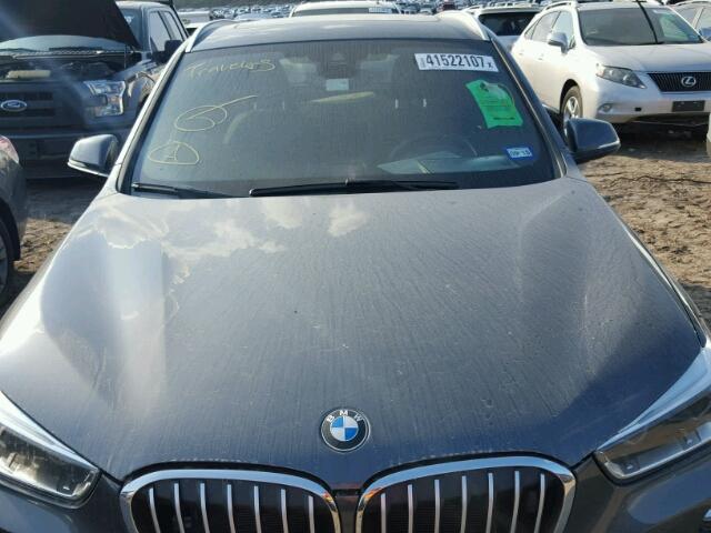 WBXHT3C39G5E55014 - 2016 BMW X1 XDRIVE2 GRAY photo 7