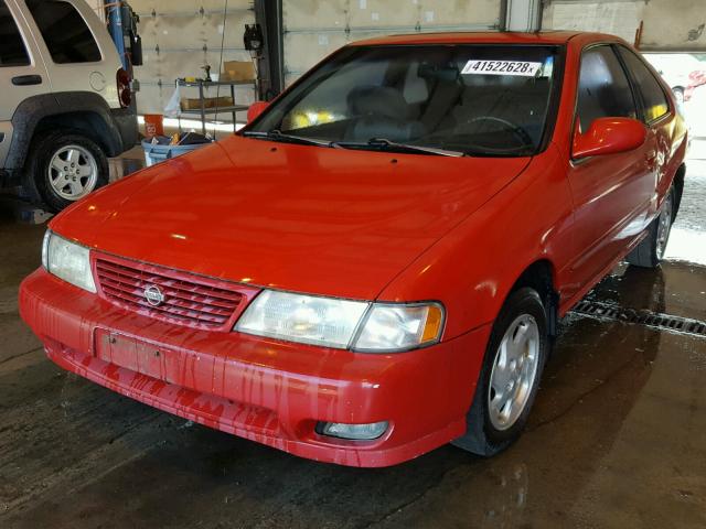 1N4AB42D7VC502537 - 1997 NISSAN 200SX BASE RED photo 2