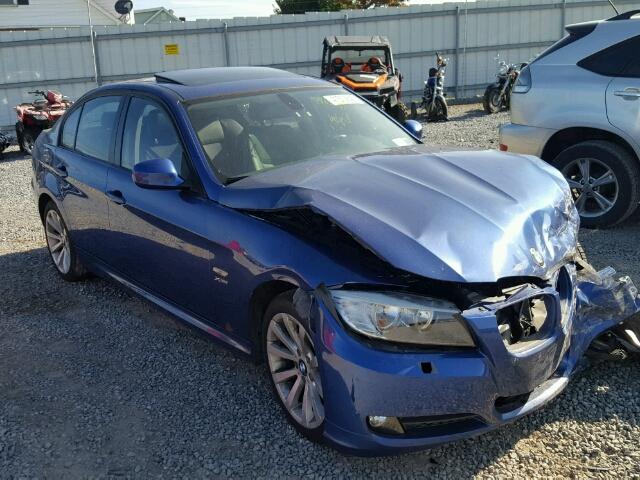 WBAPK7C52AA457684 - 2010 BMW 328 XI BLUE photo 1