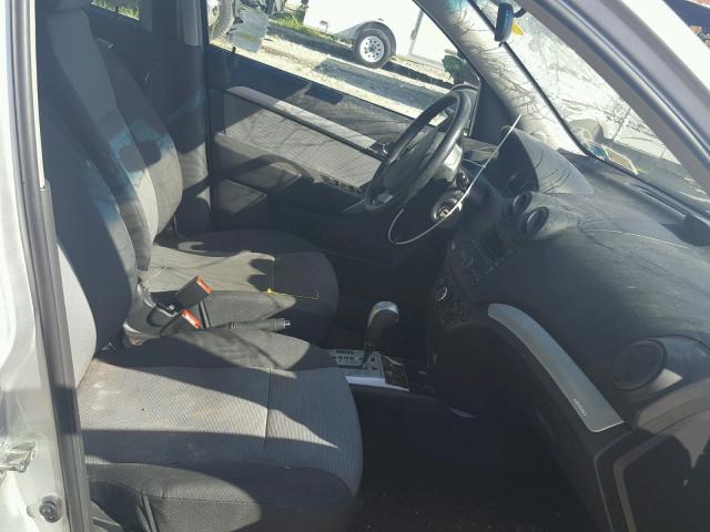 KL1TD6DE0BB226256 - 2011 CHEVROLET AVEO LS SILVER photo 5