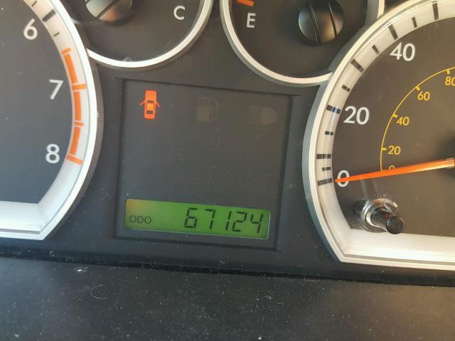 KL1TD6DE0BB226256 - 2011 CHEVROLET AVEO LS SILVER photo 8