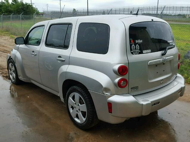 3GNDA13D98S584798 - 2008 CHEVROLET HHR LS SILVER photo 3