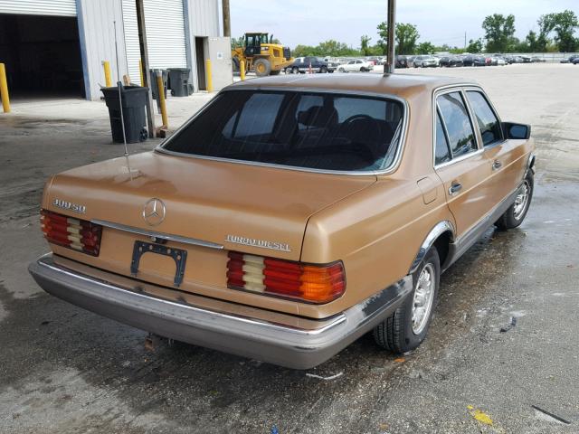 WDBCB20A2DB048359 - 1983 MERCEDES-BENZ 300 SD GOLD photo 4