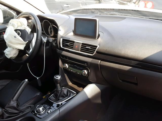 3MZBM1W73FM134866 - 2015 MAZDA 3 GRAND TO SILVER photo 9