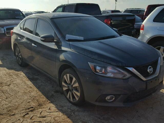 3N1AB7AP1GY234542 - 2016 NISSAN SENTRA GRAY photo 1