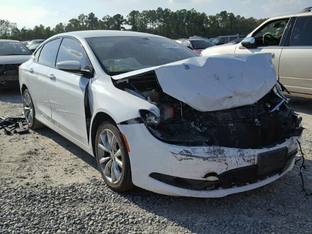 1C3CCCBB5GN162986 - 2016 CHRYSLER 200 S WHITE photo 1