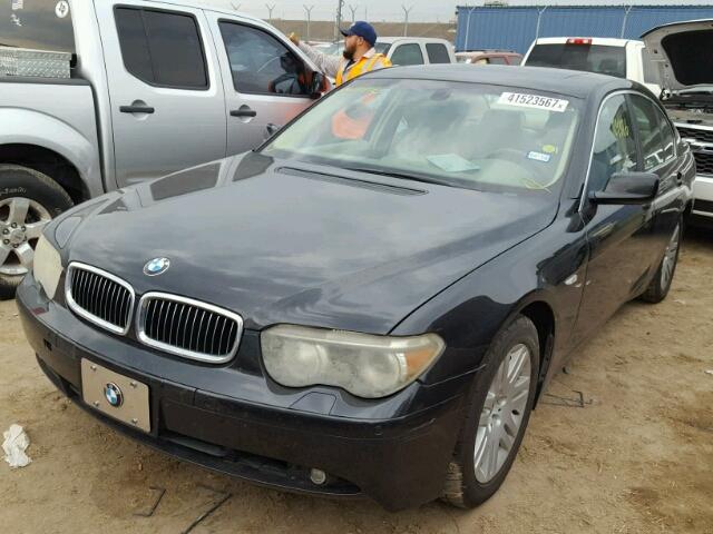 WBAGL63422DP60706 - 2002 BMW 745 I BLACK photo 2