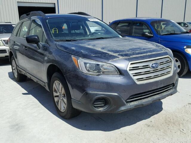 4S4BSAAC4H3388051 - 2017 SUBARU OUTBACK GRAY photo 1