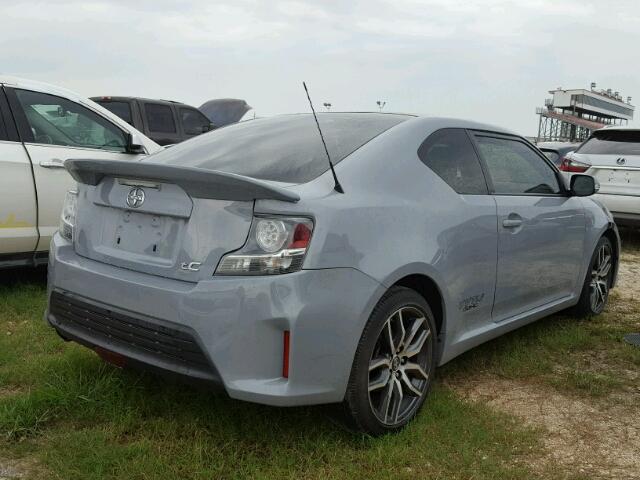 JTKJF5C74E3078594 - 2014 TOYOTA SCION TC GRAY photo 4