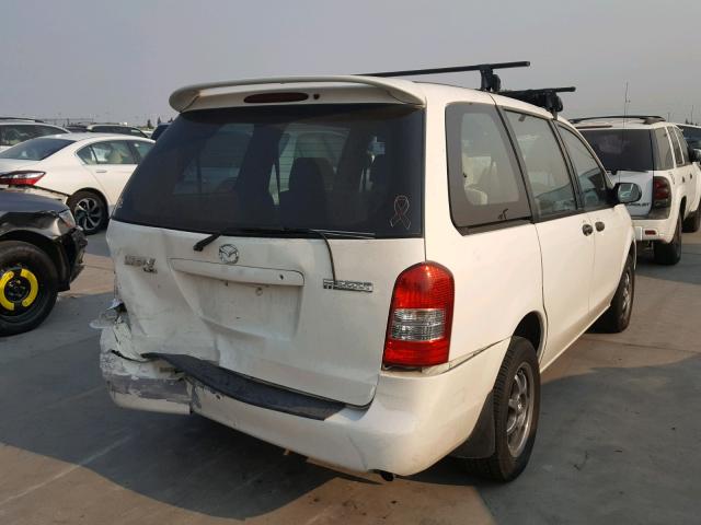 JM3LW28G7Y0139313 - 2000 MAZDA MPV WAGON WHITE photo 4