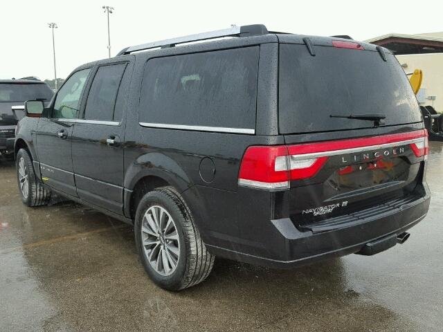5LMJJ3HT4HEL00228 - 2017 LINCOLN NAVIGATOR BLACK photo 3