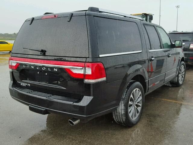 5LMJJ3HT4HEL00228 - 2017 LINCOLN NAVIGATOR BLACK photo 4