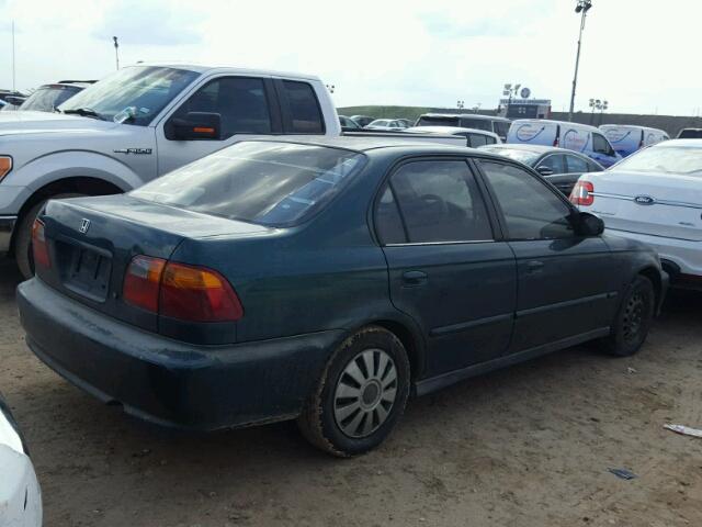 2HGEJ6613XH541427 - 1999 HONDA CIVIC BASE GREEN photo 4