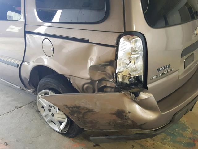 1GNDV23L86D113157 - 2006 CHEVROLET UPLANDER L 银色 照片 9