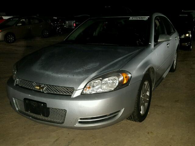 2G1WG5E31C1217340 - 2012 CHEVROLET IMPALA SILVER photo 2