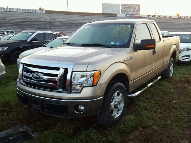 1FTEX1CM1CFB12023 - 2012 FORD F150 GOLD photo 2