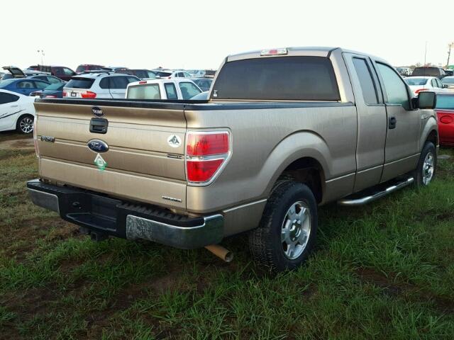 1FTEX1CM1CFB12023 - 2012 FORD F150 GOLD photo 4