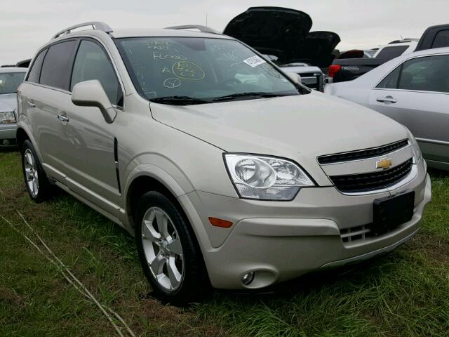 3GNAL3EK5ES623077 - 2014 CHEVROLET CAPTIVA BEIGE photo 1