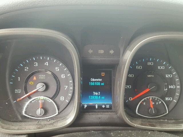 1G11D5RR9DF101198 - 2013 CHEVROLET MALIBU 1LT WHITE photo 8