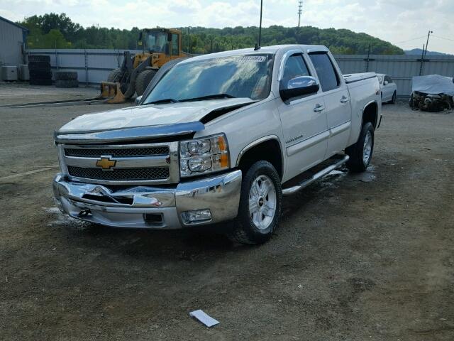 3GCPKSE70CG299466 - 2012 CHEVROLET SILVERADO WHITE photo 2