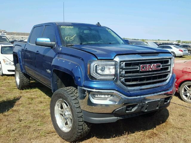 3GTU2MEC2HG264463 - 2017 GMC SIERRA BLUE photo 1