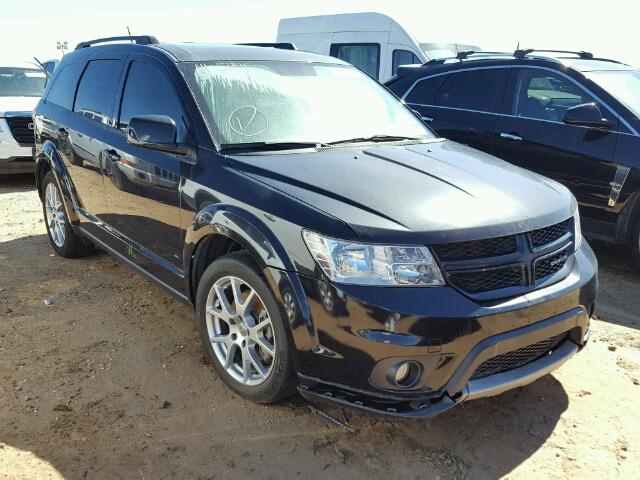 3C4PDCEG2DT695620 - 2013 DODGE JOURNEY BLACK photo 1