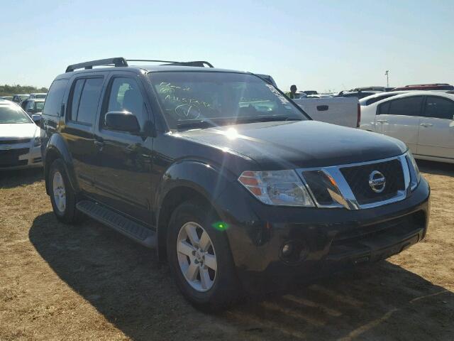 5N1AR18U08C636401 - 2008 NISSAN PATHFINDER BLACK photo 1