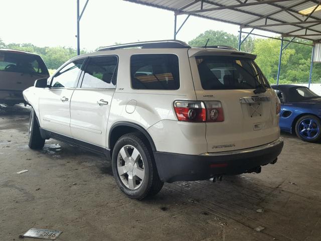 1GKER33737J160713 - 2007 GMC ACADIA SLT თეთრი ფოტო 3
