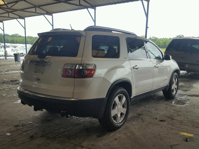 1GKER33737J160713 - 2007 GMC ACADIA SLT თეთრი ფოტო 4