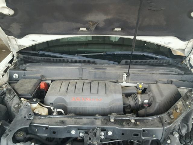 1GKER33737J160713 - 2007 GMC ACADIA SLT თეთრი ფოტო 7