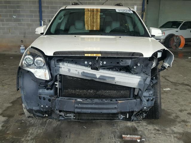 1GKER33737J160713 - 2007 GMC ACADIA SLT თეთრი ფოტო 9