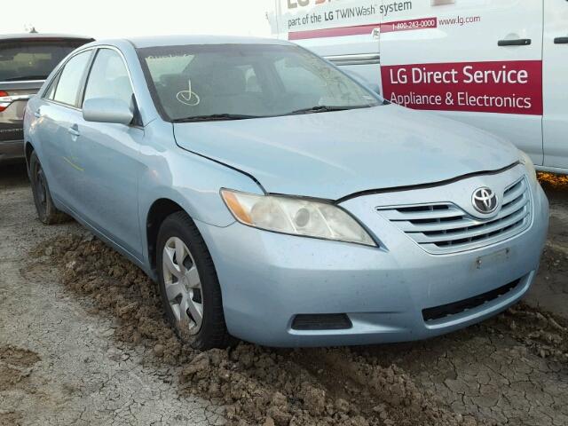 4T1BE46K69U893349 - 2009 TOYOTA CAMRY BASE BLUE photo 1