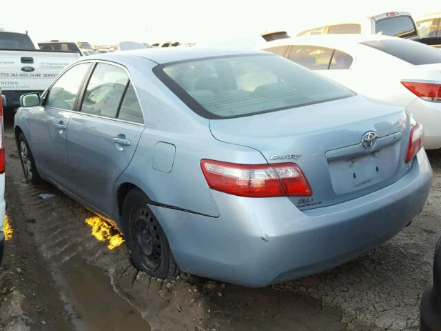 4T1BE46K69U893349 - 2009 TOYOTA CAMRY BASE BLUE photo 3