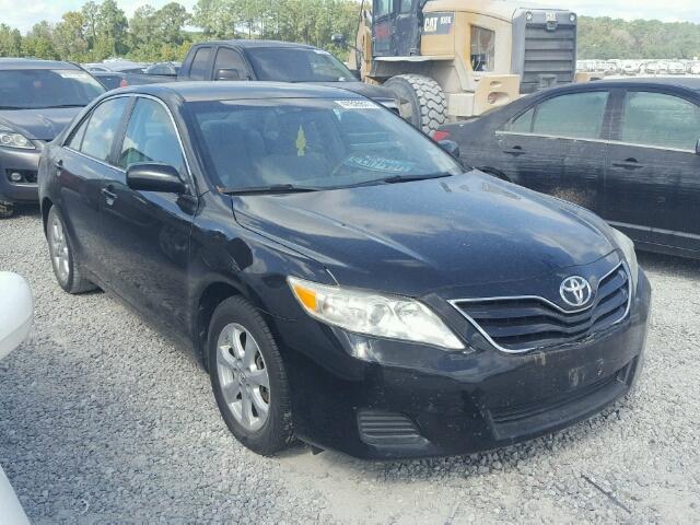4T4BF3EK9BR154724 - 2011 TOYOTA CAMRY BASE BLACK photo 1