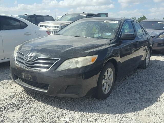 4T4BF3EK9BR154724 - 2011 TOYOTA CAMRY BASE BLACK photo 2
