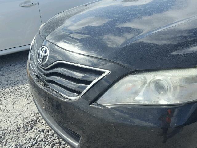 4T4BF3EK9BR154724 - 2011 TOYOTA CAMRY BASE BLACK photo 9