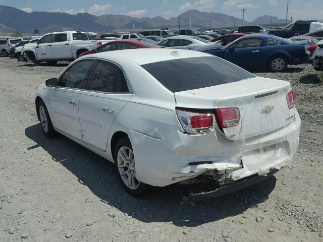 1G11C5SL7EF245178 - 2014 CHEVROLET MALIBU 1LT WHITE photo 3