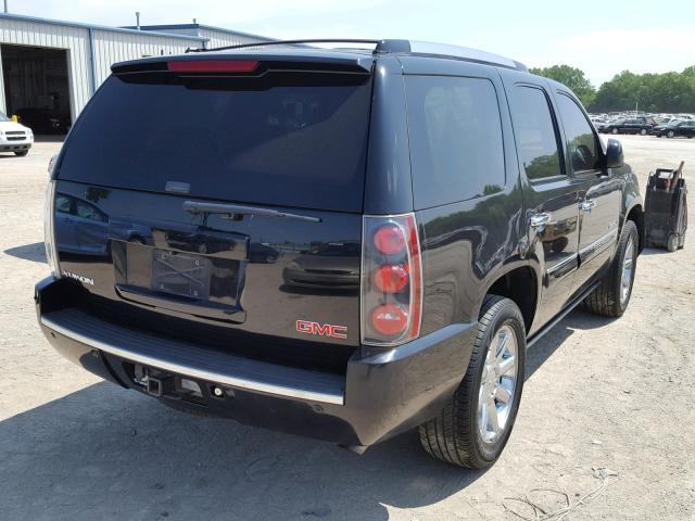 1GKFK63867J381581 - 2007 GMC YUKON DENA BLACK photo 4