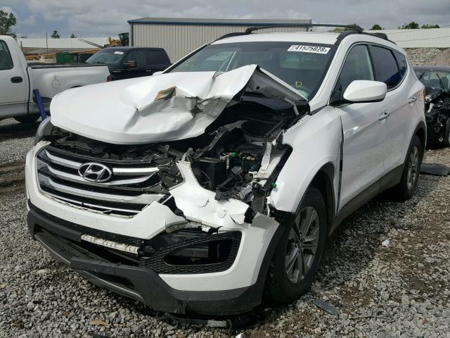 5XYZU3LB9GG335319 - 2016 HYUNDAI SANTA FE S WHITE photo 2