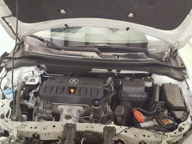 19VDE1F33EE006361 - 2014 ACURA ILX 20 WHITE photo 7