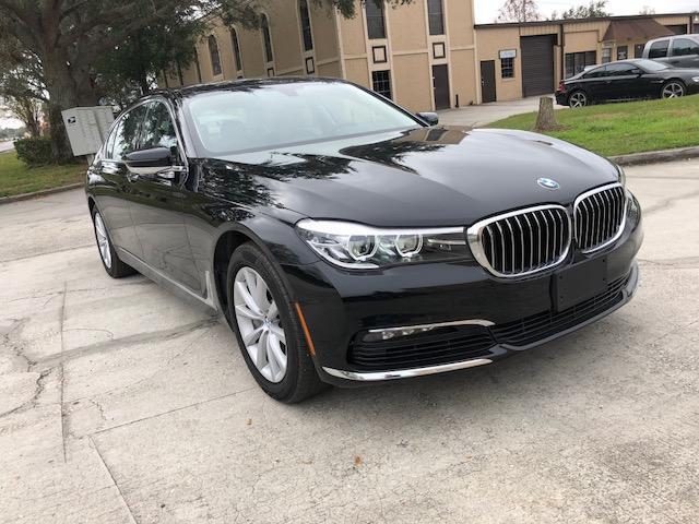 WBA7E2C59HG739855 - 2017 BMW 740 I BLACK photo 2